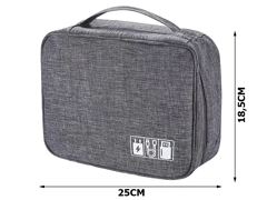 Säilytyslaukku kaapeleille ja varavirtalähteelle - suuri