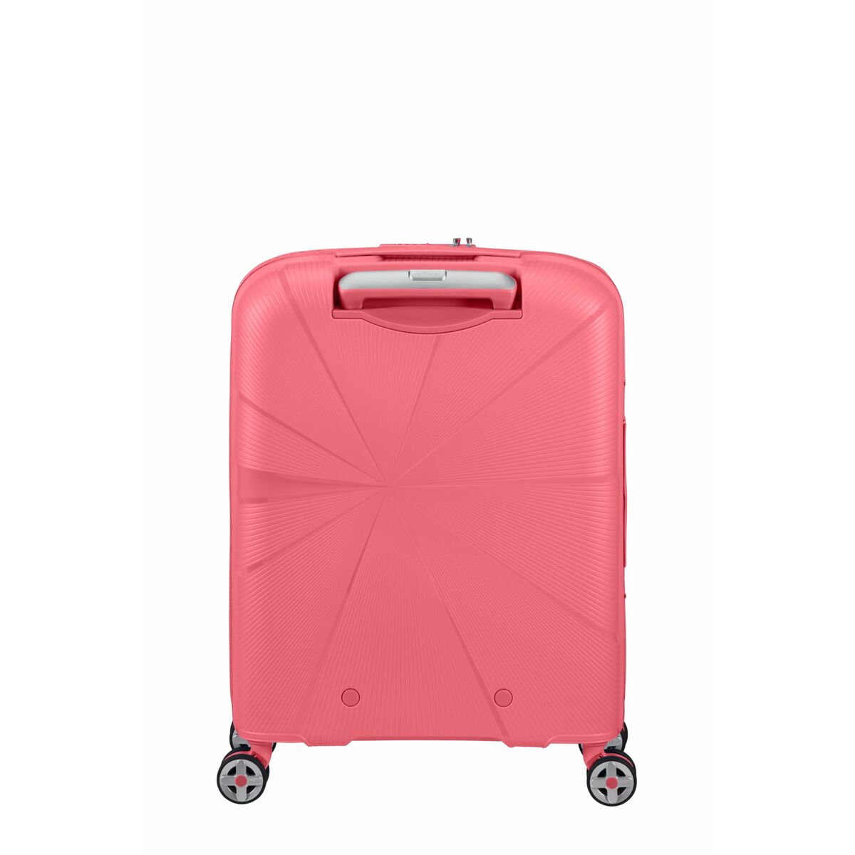 American Tourister Starvibe Spinner 41 L käsimatkatavaralaukku pinkki takaa
