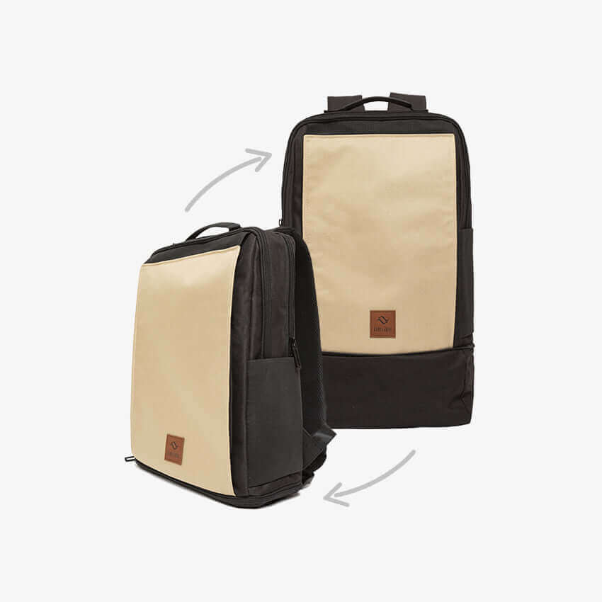 CITYC Tietokonereppu 2-in-1 - beige