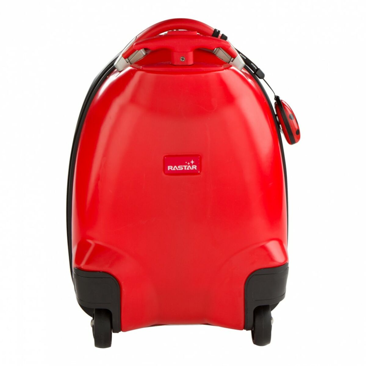 Leppäkerttu lasten matkalaukku  takaa vedettävä kauko-ohjattava kaksi pyörää