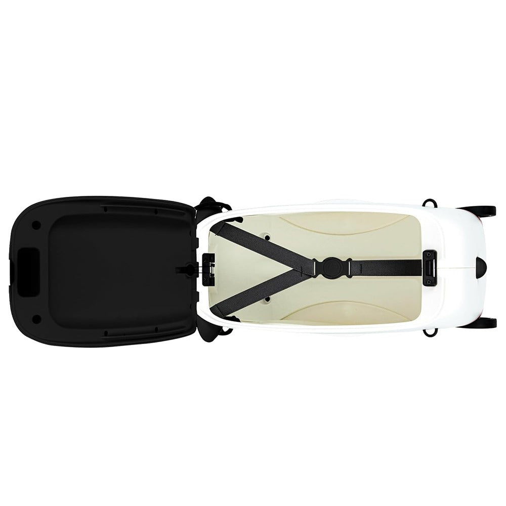 Panda istuttava lasten matkalaukku